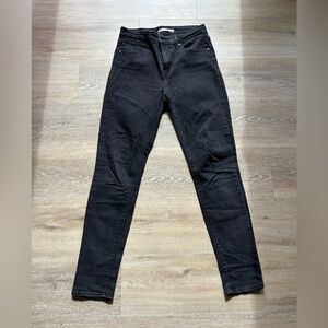 Levi’s 721 Black High Waisted Skinny Jeans